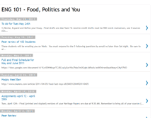 Tablet Screenshot of foodpoliticsyou.blogspot.com