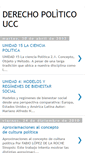 Mobile Screenshot of derechopoliticoucc.blogspot.com