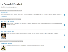 Tablet Screenshot of lacasadelfondant.blogspot.com
