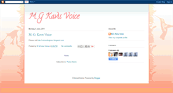 Desktop Screenshot of mgkavuvoice.blogspot.com