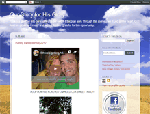 Tablet Screenshot of ourstoryforhisglory.blogspot.com