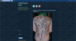 Desktop Screenshot of iwantsometats.blogspot.com