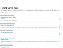 Tablet Screenshot of iwantsometats.blogspot.com