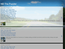 Tablet Screenshot of nbthepuzzler.blogspot.com