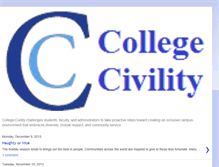 Tablet Screenshot of collegecivility.blogspot.com