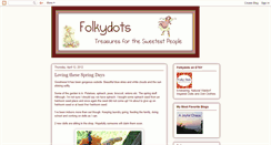 Desktop Screenshot of folkydots.blogspot.com