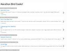 Tablet Screenshot of marathonbirdcooks.blogspot.com