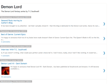 Tablet Screenshot of demon-lord-book.blogspot.com