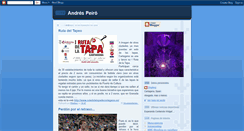 Desktop Screenshot of andrespeiro.blogspot.com