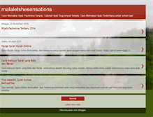 Tablet Screenshot of malaletshesensations.blogspot.com