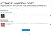 Tablet Screenshot of decoracionesdefiestas.blogspot.com