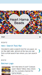 Mobile Screenshot of hearthamabeads.blogspot.com