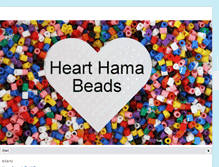 Tablet Screenshot of hearthamabeads.blogspot.com