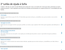 Tablet Screenshot of ajudasofia.blogspot.com