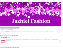 Tablet Screenshot of jazhielfashion.blogspot.com