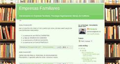 Desktop Screenshot of empresayfamilia.blogspot.com