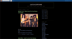 Desktop Screenshot of jass420punk.blogspot.com