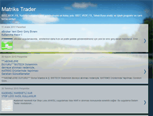 Tablet Screenshot of matrikstrader.blogspot.com