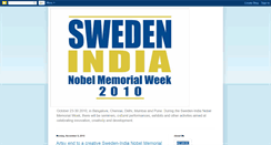 Desktop Screenshot of nobelmemorialweek.blogspot.com