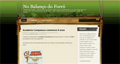 Desktop Screenshot of nobalancodoforro.blogspot.com