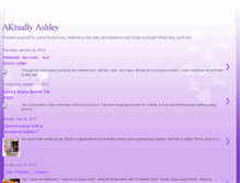 Tablet Screenshot of aktuallyashley.blogspot.com