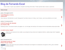 Tablet Screenshot of fernandoexcel.blogspot.com