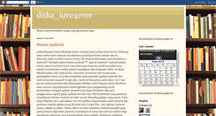 Desktop Screenshot of ditkalove25.blogspot.com