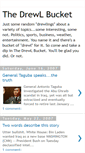 Mobile Screenshot of drewlbucket.blogspot.com