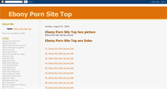 Desktop Screenshot of ebony-porn-site-top.blogspot.com