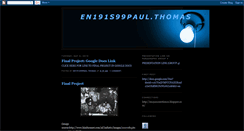 Desktop Screenshot of paulthomas27.blogspot.com