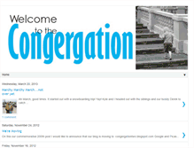 Tablet Screenshot of congergation.blogspot.com