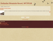 Tablet Screenshot of deshadanmunnar.blogspot.com