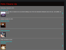 Tablet Screenshot of hotocleansup.blogspot.com
