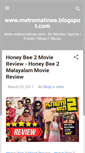 Mobile Screenshot of metromatinee.blogspot.com