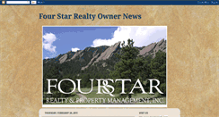 Desktop Screenshot of fourstarrealty.blogspot.com