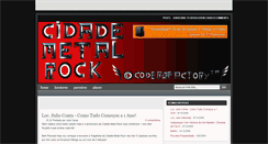 Desktop Screenshot of cidademetalrock.blogspot.com