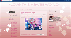 Desktop Screenshot of lovethiskawaiiworld.blogspot.com