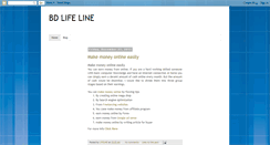 Desktop Screenshot of bdlifeline.blogspot.com