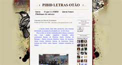 Desktop Screenshot of pibidletrasotao.blogspot.com