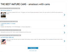Tablet Screenshot of maturecams.blogspot.com