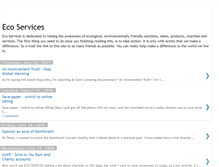 Tablet Screenshot of eco-services.blogspot.com