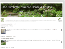 Tablet Screenshot of elizabethlawrencegarden.blogspot.com