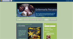 Desktop Screenshot of enfermeriaperuana.blogspot.com