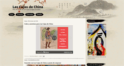 Desktop Screenshot of lascajasdechina.blogspot.com