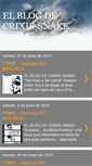 Mobile Screenshot of elblogdecrixis-snake.blogspot.com