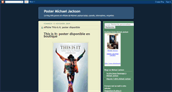 Desktop Screenshot of postermichaeljackson.blogspot.com