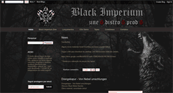 Desktop Screenshot of blackimperiumzine.blogspot.com