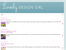 Tablet Screenshot of lovelydesigngirl.blogspot.com