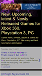 Mobile Screenshot of newgamesupcoming.blogspot.com