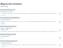 Tablet Screenshot of blogbythecemetery.blogspot.com